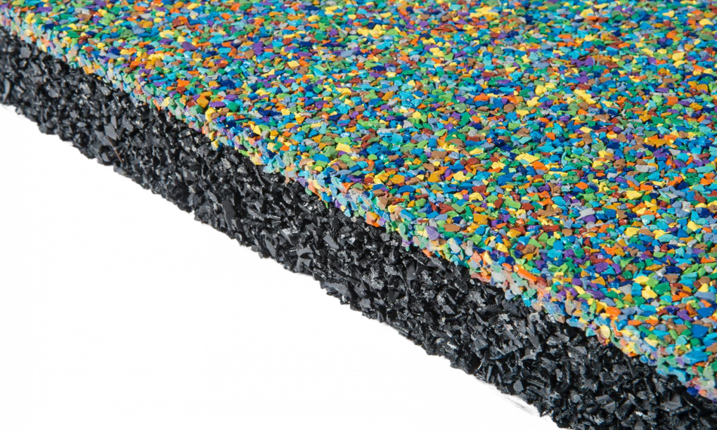Texture of epdm rubber flooring