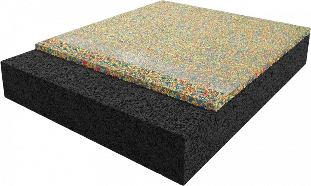 Texture of epdm flooring
