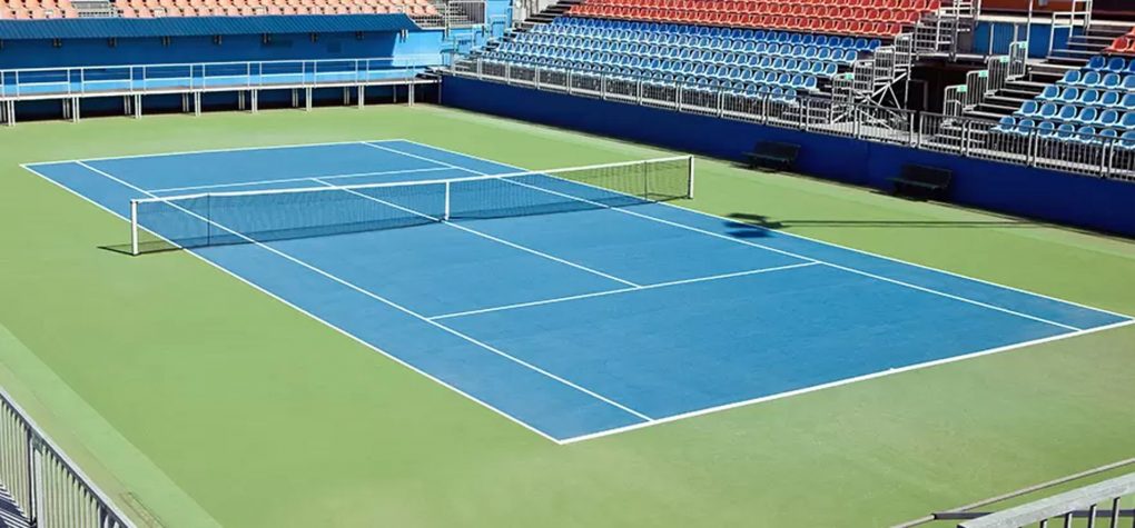 outdoor tennis flooring