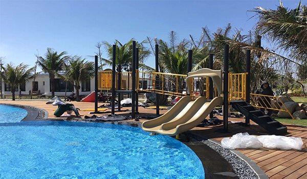 Water playground project at Eastin Resort Cam Ranh, Khanh Hoa Province