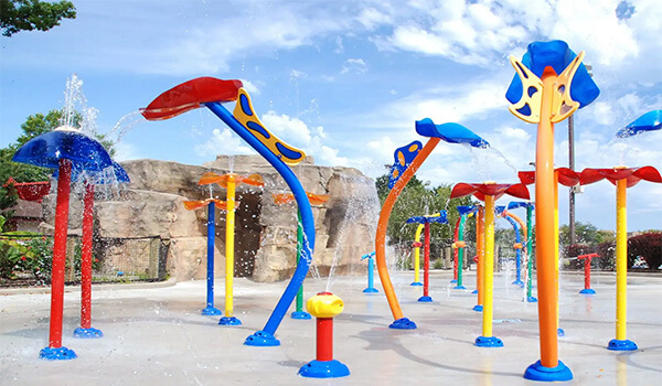 Water playground project at Sakura Park, Ho Chi Minh City, Viet Nam